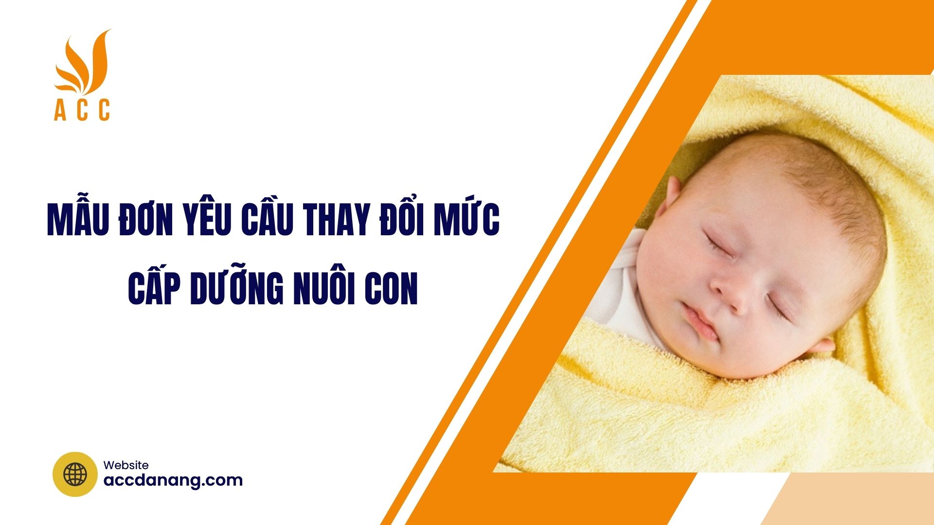 Mẫu đơn yêu cầu thay đổi mức cấp dưỡng nuôi con
