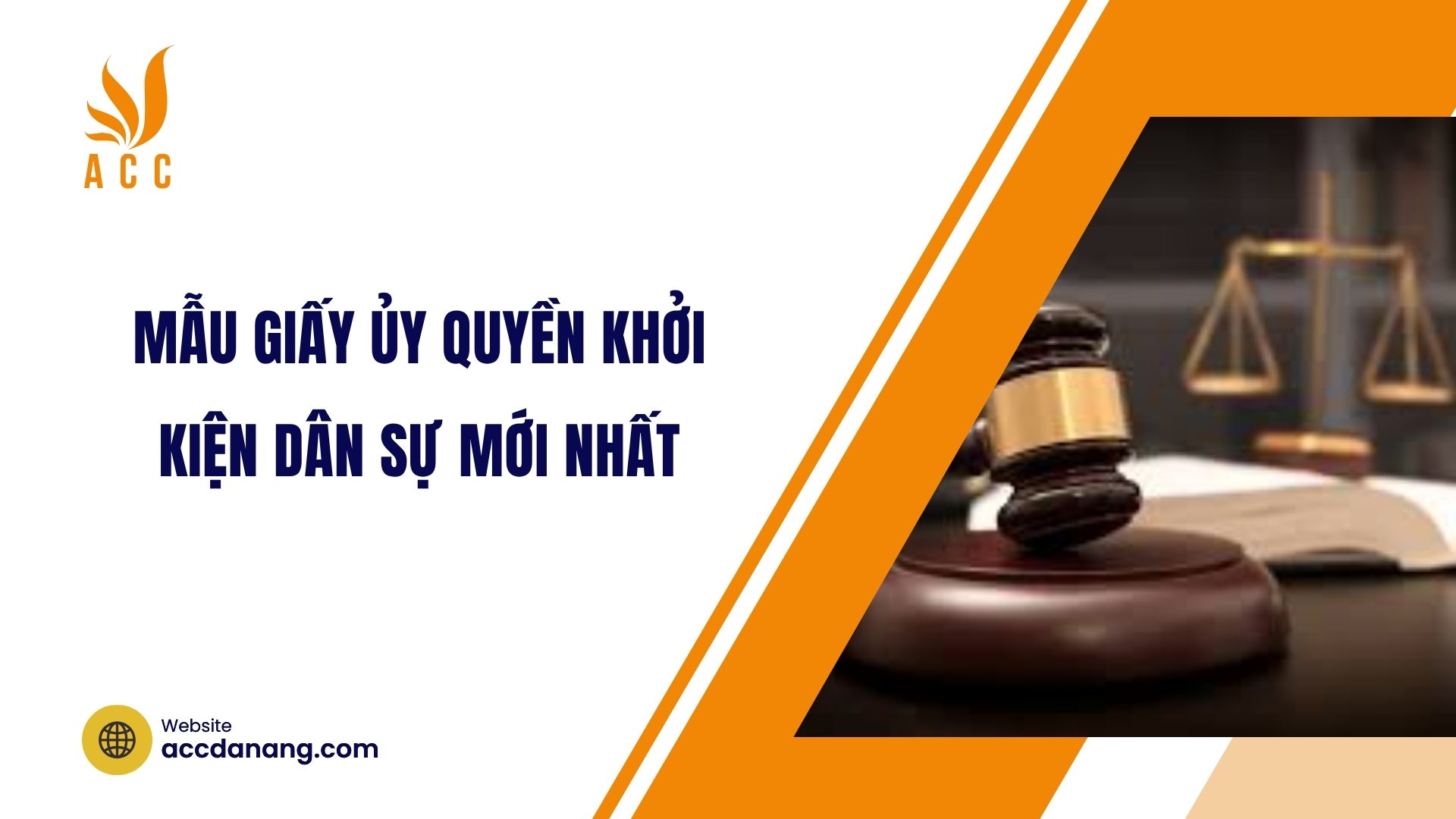 Mẫu giấy ủy quyền khởi kiện dân sự mới nhất