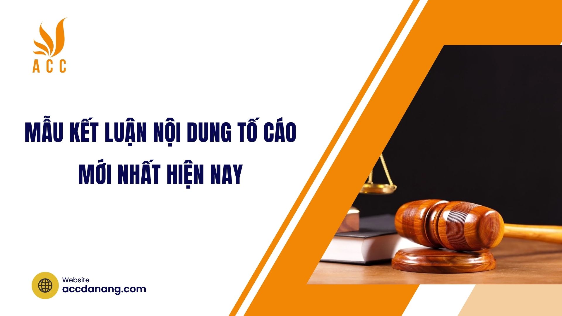 Mẫu kết luận nội dung tố cáo mới nhất hiện nay