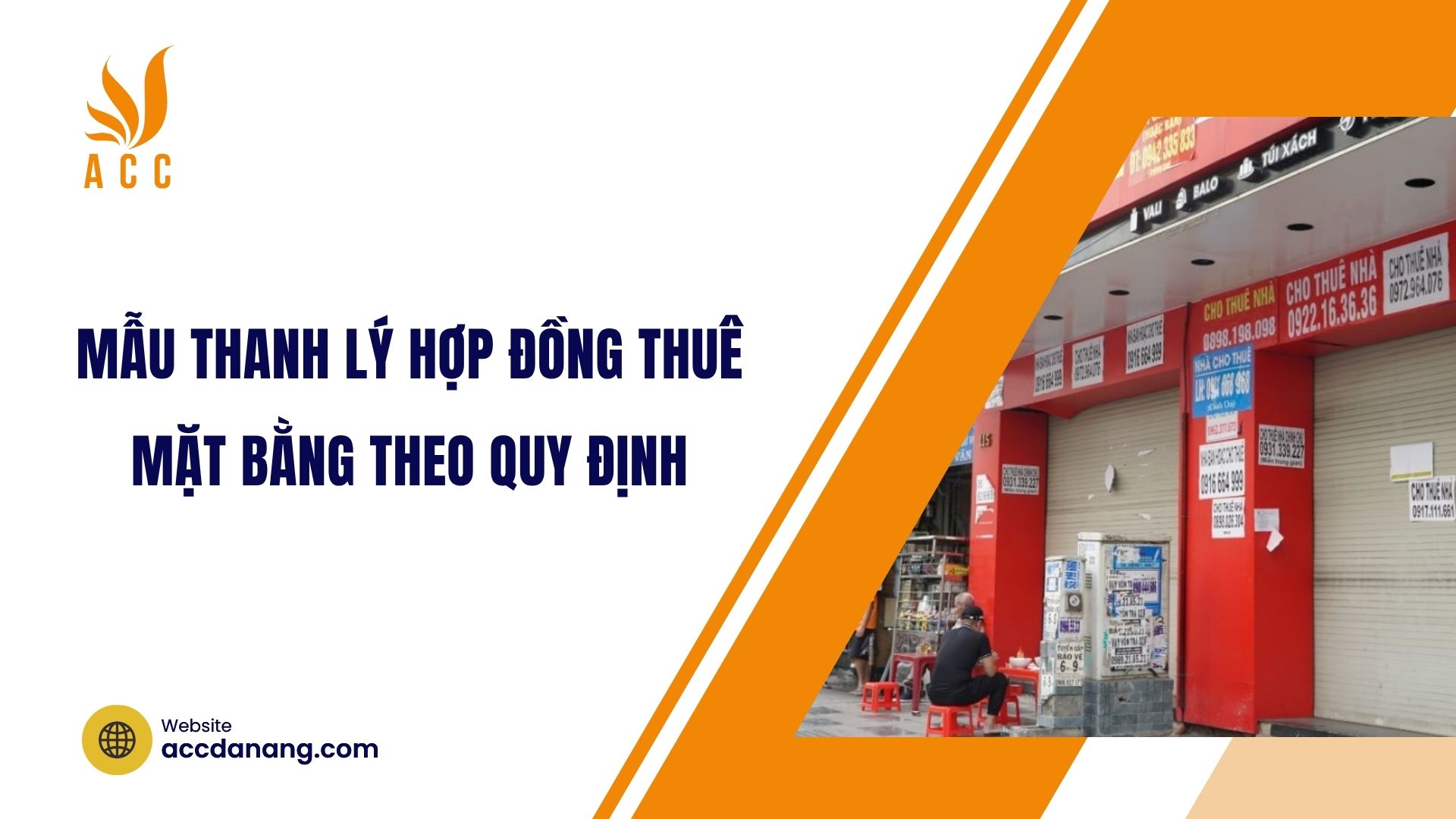 Mẫu thanh lý hợp đồng thuê mặt bằng theo quy định