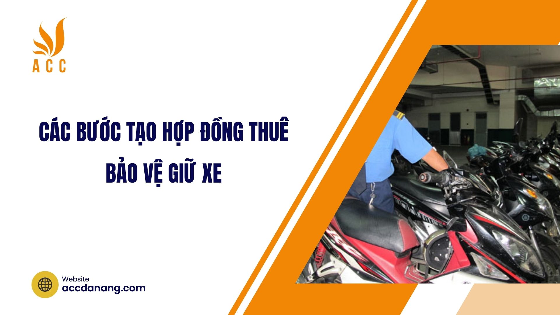 Các bước tạo hợp đồng thuê bảo vệ giữ xe