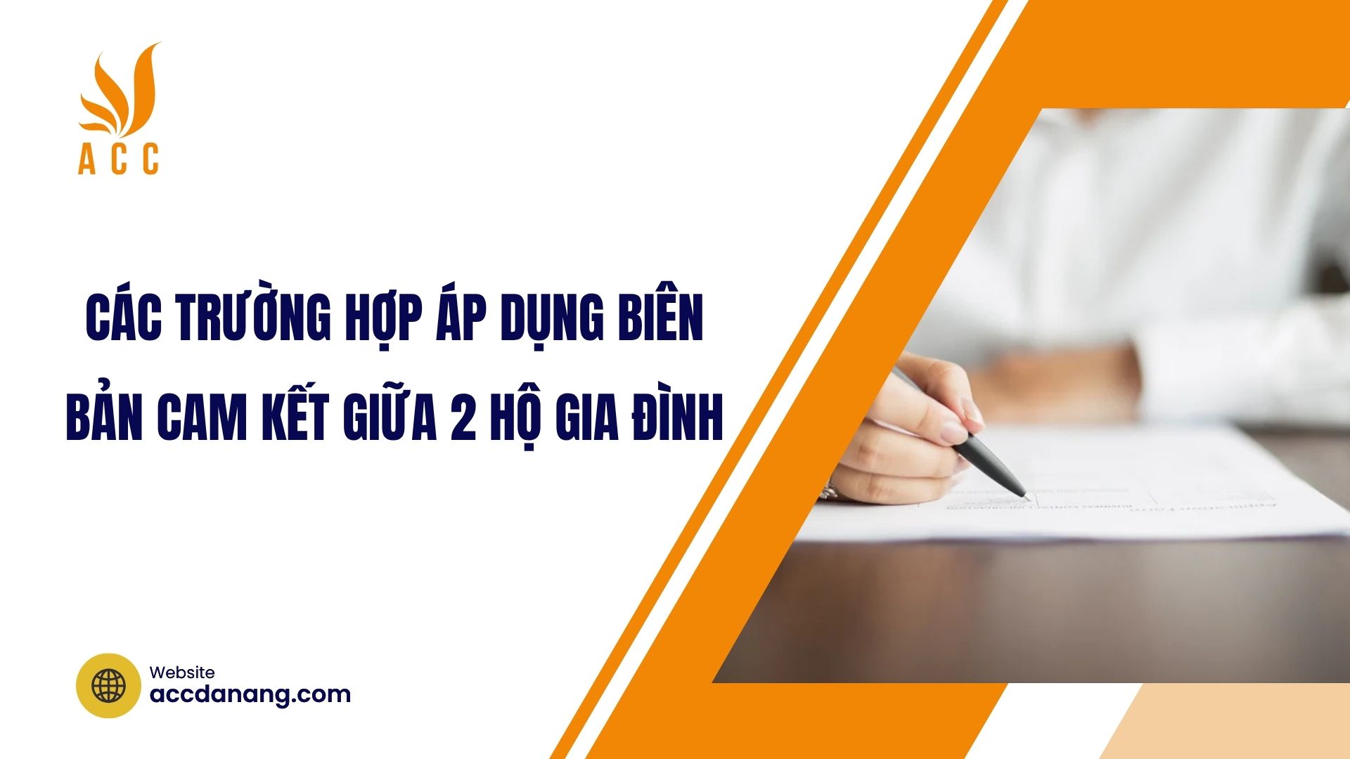 Các trường hợp áp dụng biên bản cam kết giữa 2 hộ gia đình