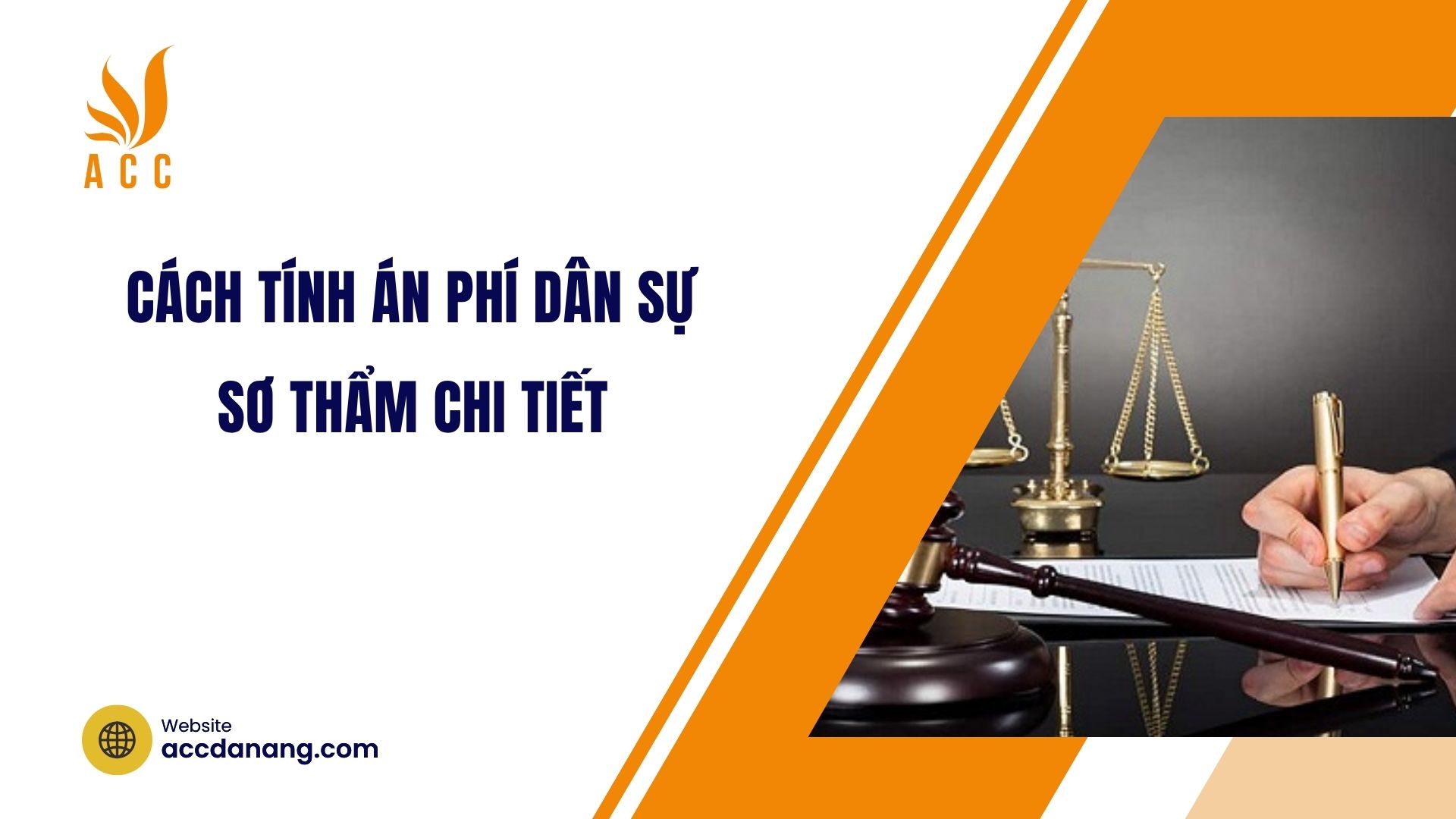 Cách tính án phí dân sự sơ thẩm chi tiết