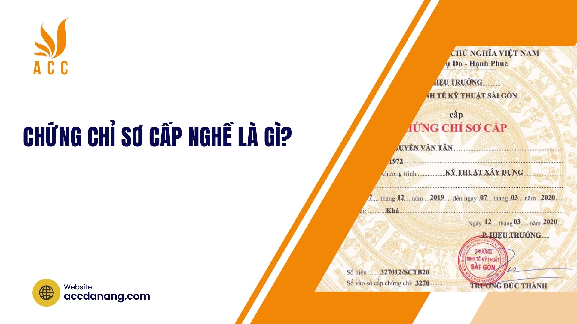 Chứng chỉ sơ cấp nghề là gì?