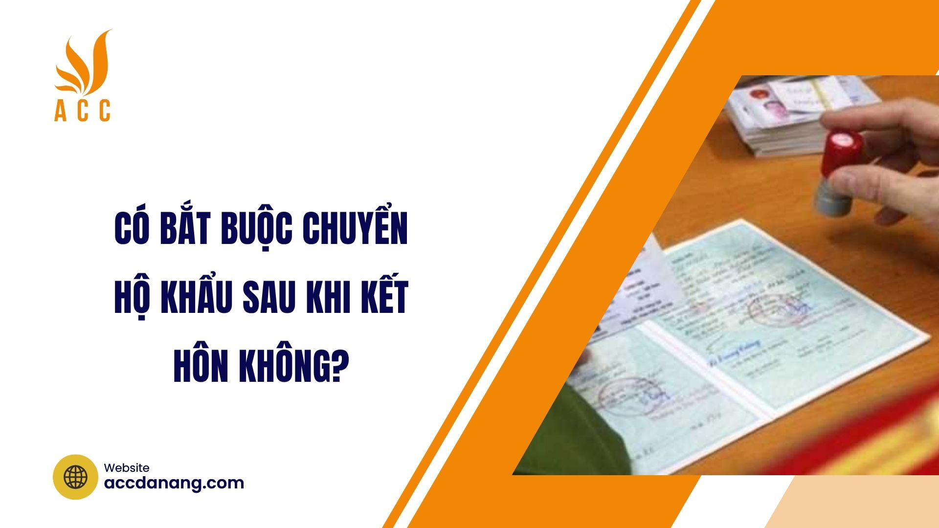 Có bắt buộc chuyển hộ khẩu sau khi kết hôn không?