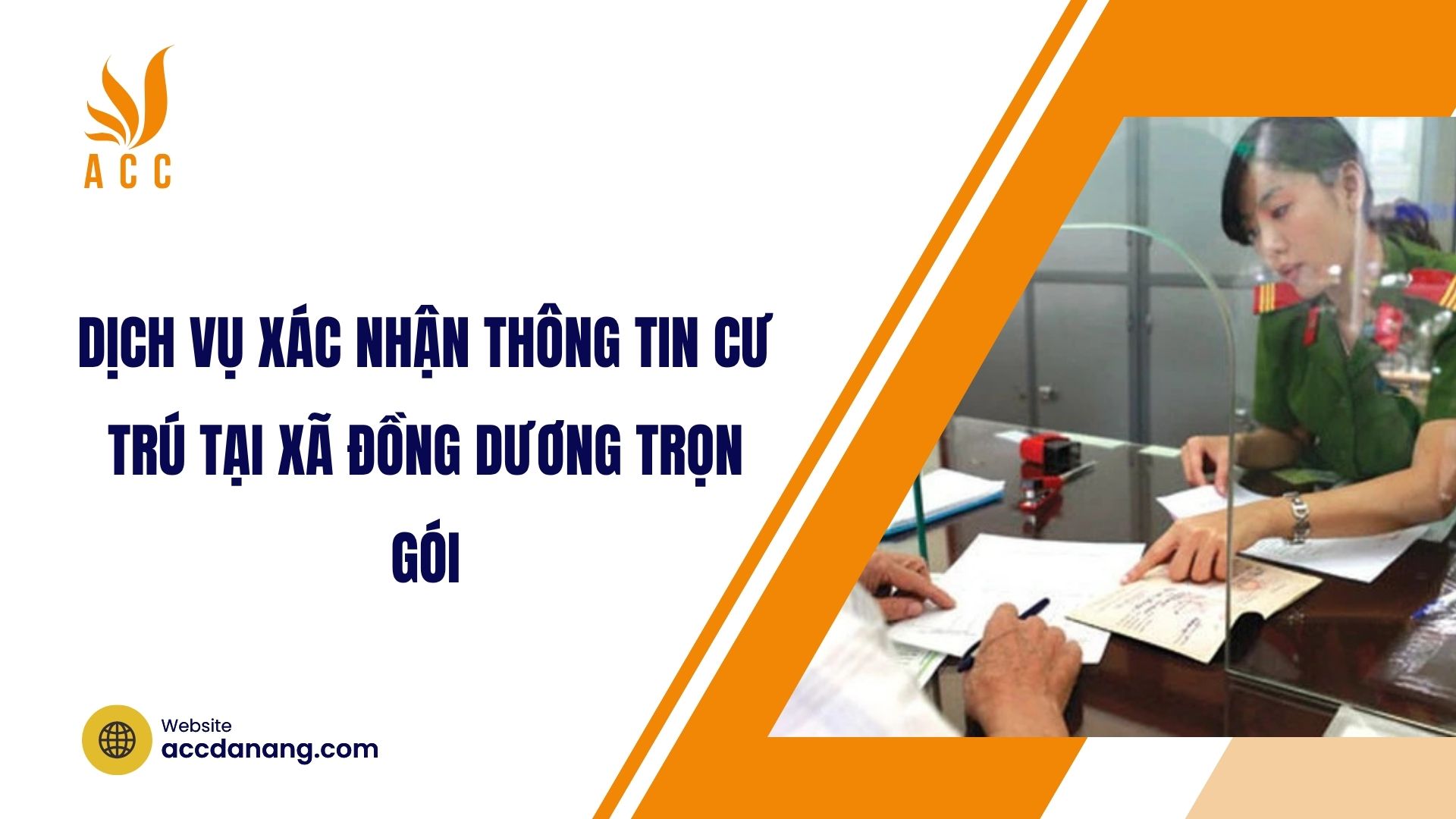 Dịch vụ xác nhận thông tin cư trú tại xã‍ Đồng‍ Dương trọn gói