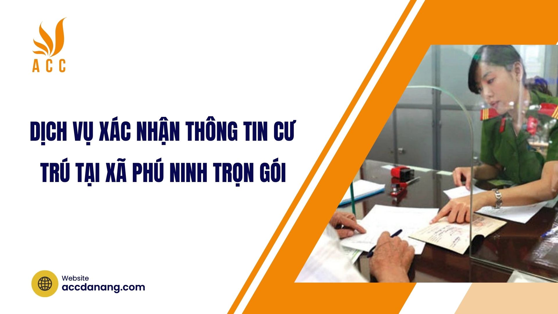 Dịch vụ xác nhận thông tin cư trú tại xã‍ Phú‍ Ninh trọn gói