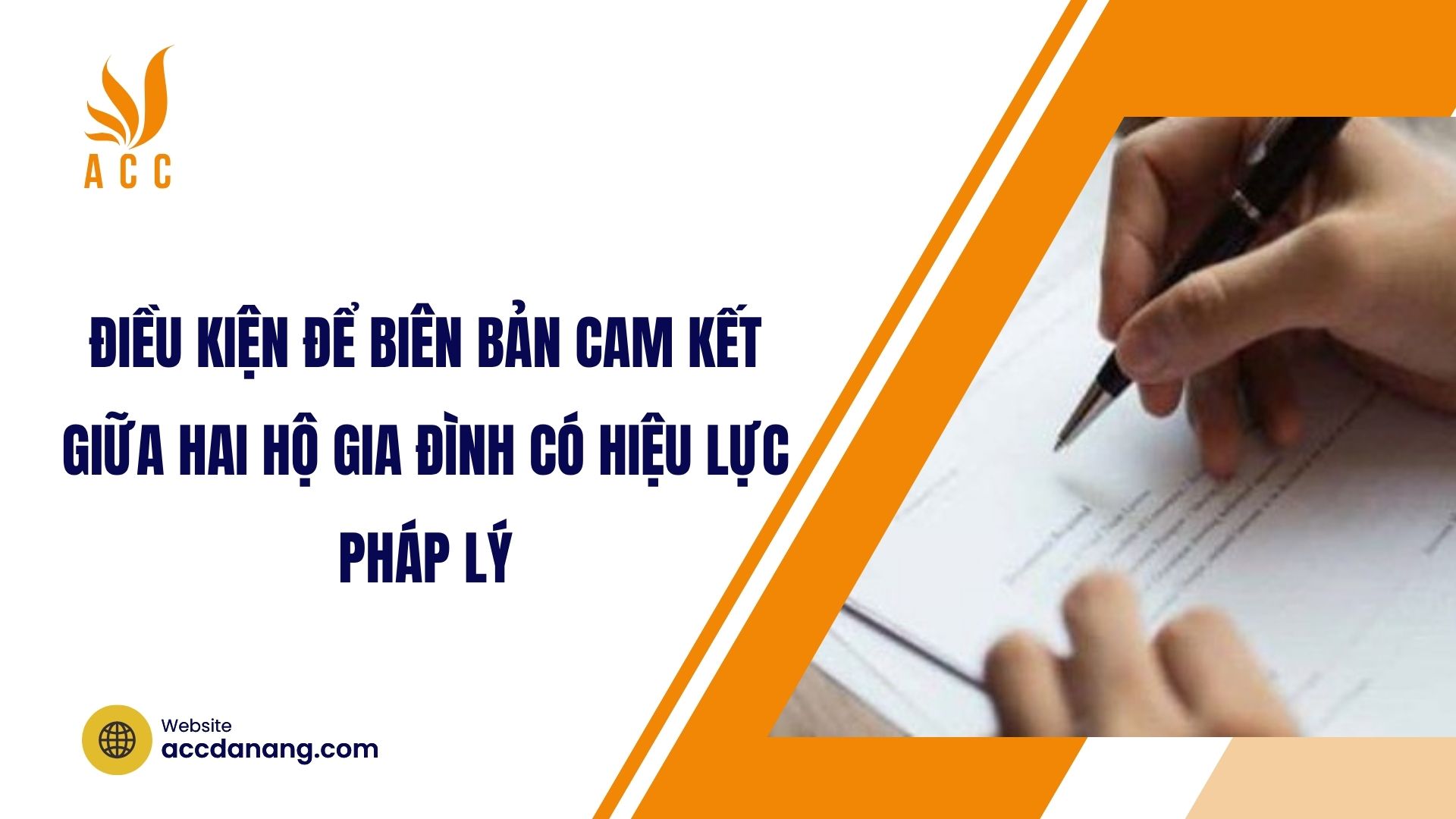 Điều kiện để biên bản cam kết giữa hai hộ gia đình có hiệu lực pháp lý