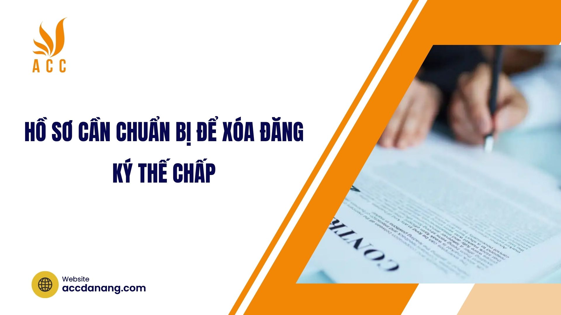 Hồ sơ cần chuẩn bị để xóa đăng ký thế chấp