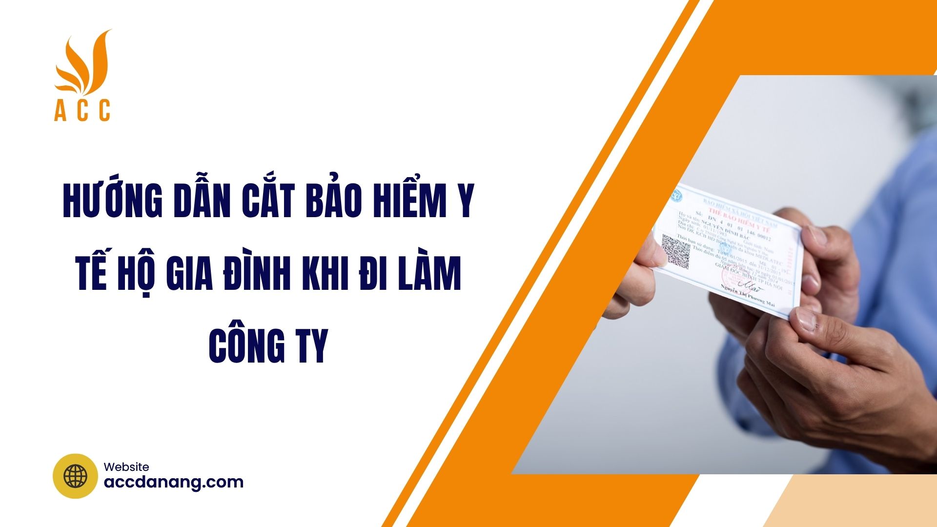 Hướng dẫn cắt bảo hiểm y tế hộ gia đình khi đi làm công ty