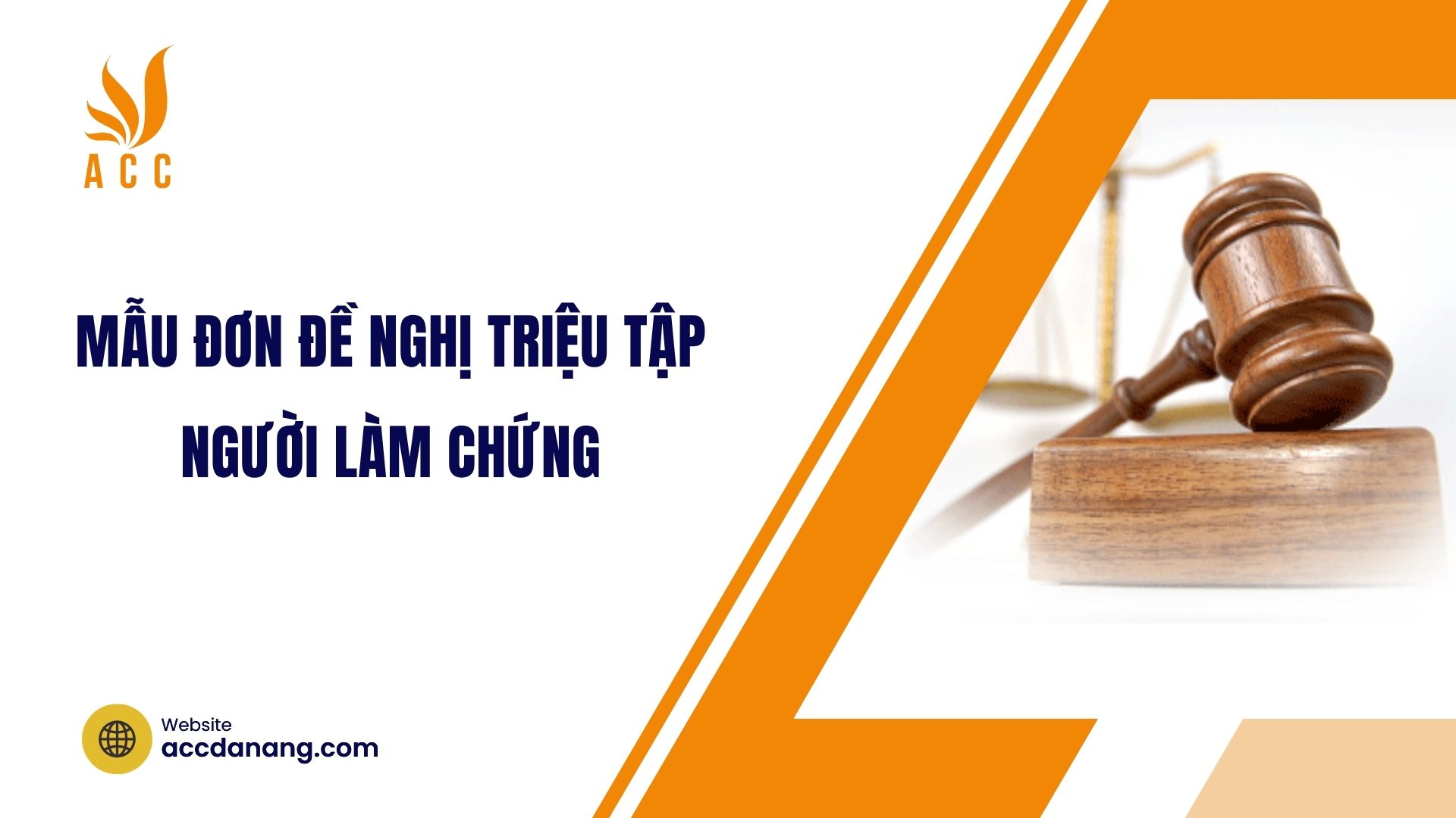 Mẫu đơn đề nghị triệu tập người làm chứng