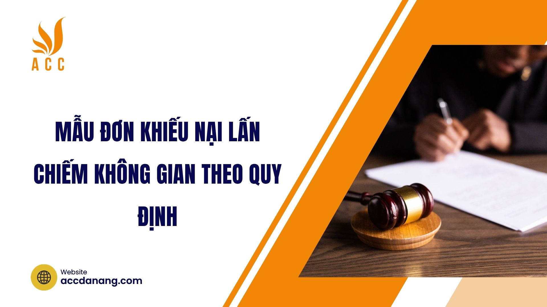 Mẫu đơn khiếu nại lấn chiếm không gian theo quy định