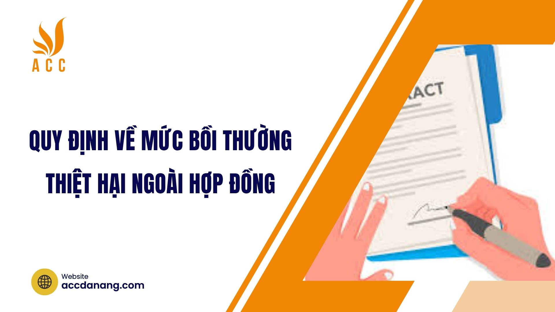 Quy định về mức bồi thường thiệt hại ngoài hợp đồng