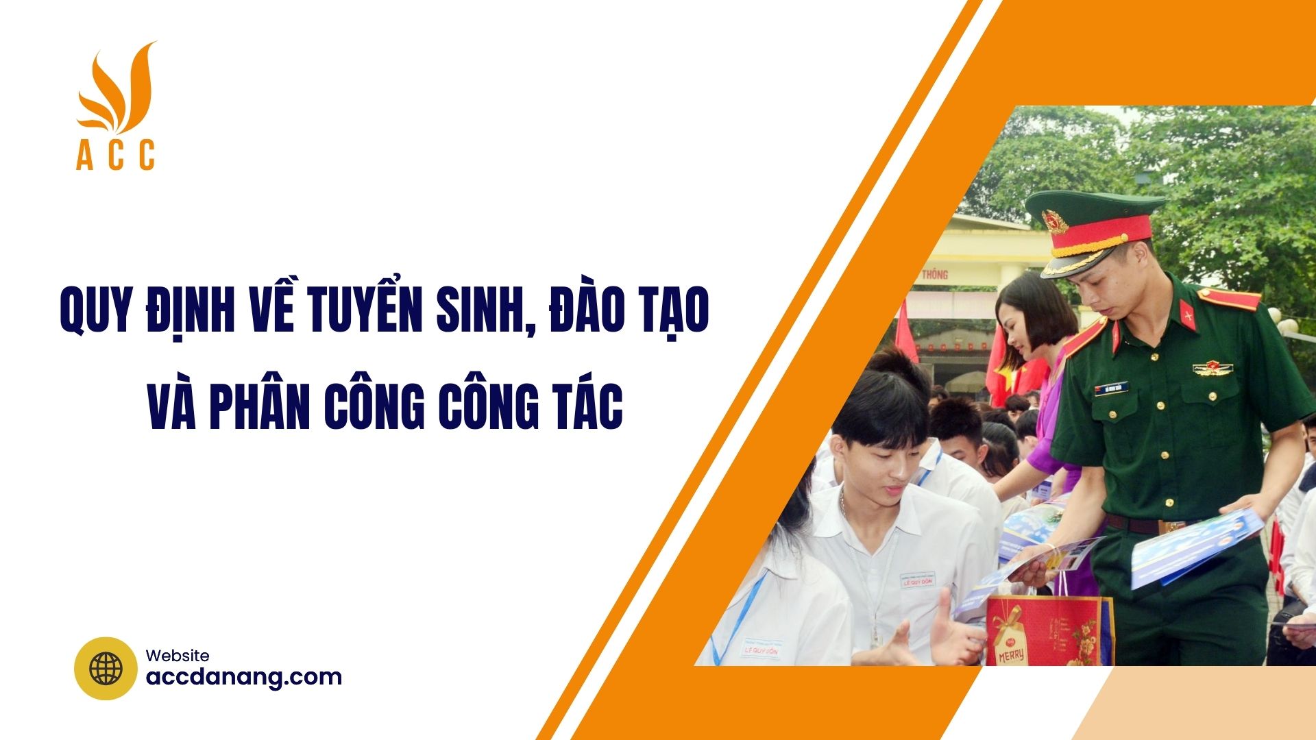 Quy định về tuyển sinh, đào tạo và phân công công tác