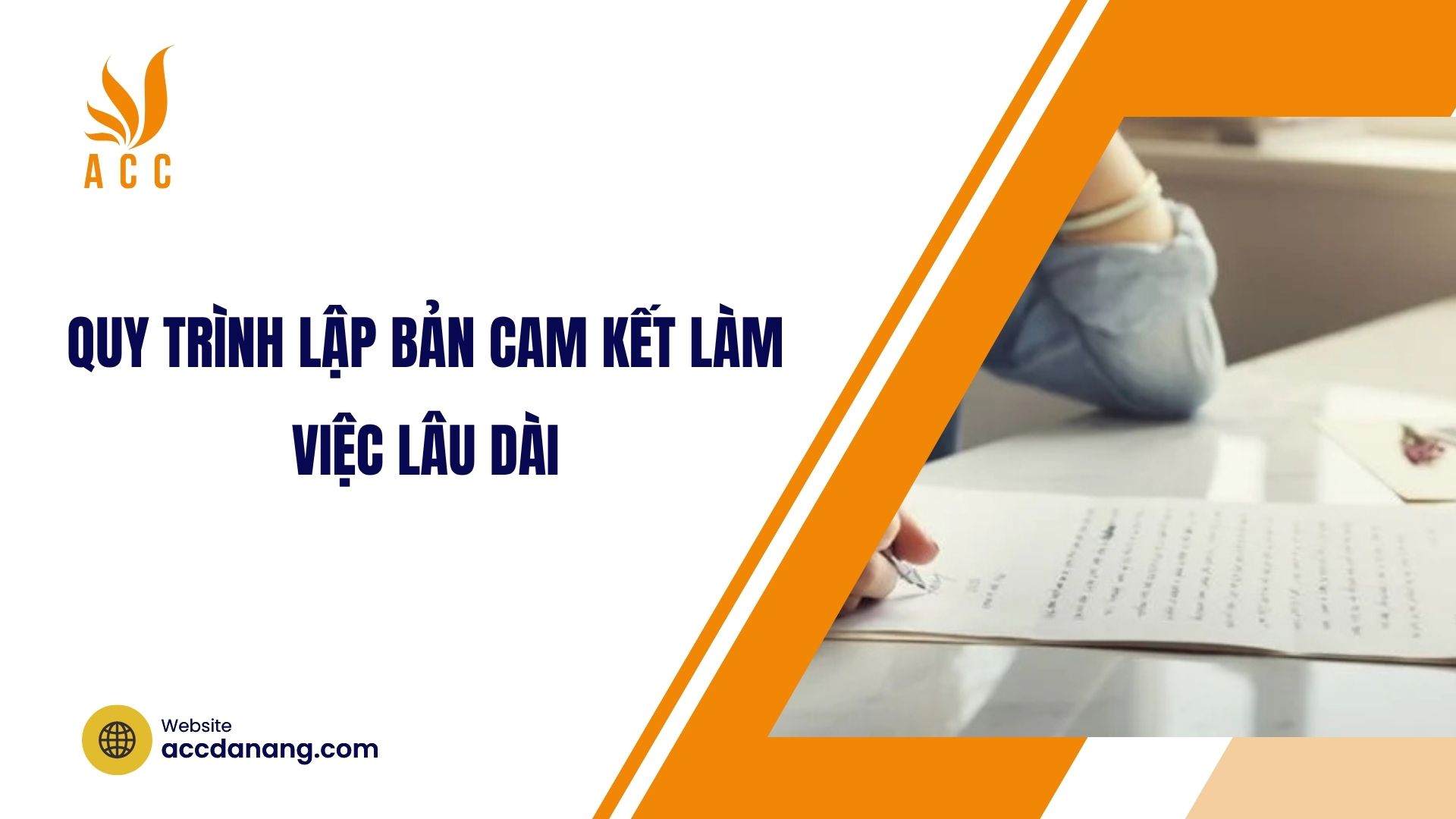 Quy trình lập bản cam kết làm việc lâu dài