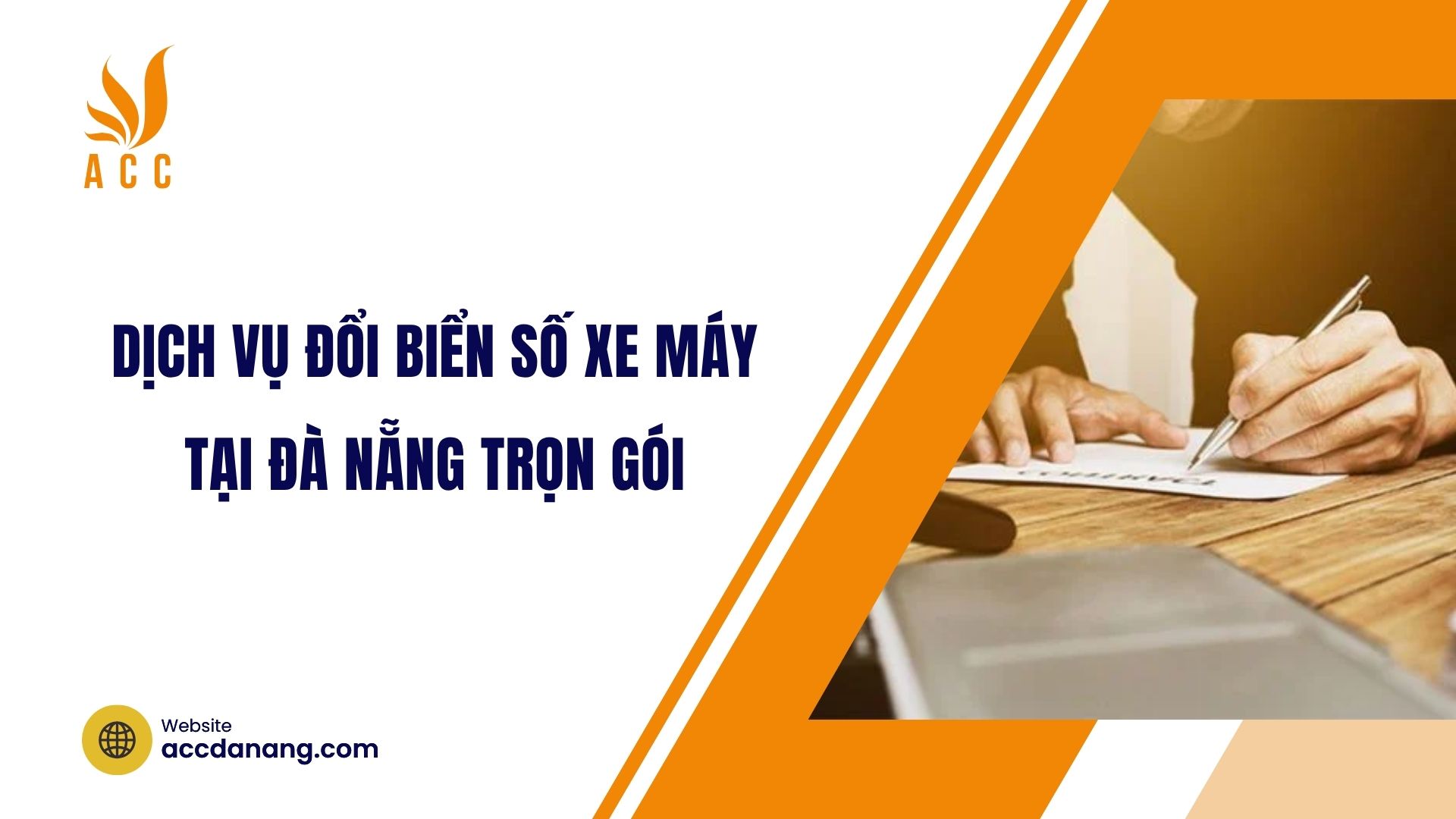 Dịch vụ đổi biển số xe máy tại Đà Nẵng trọn gói