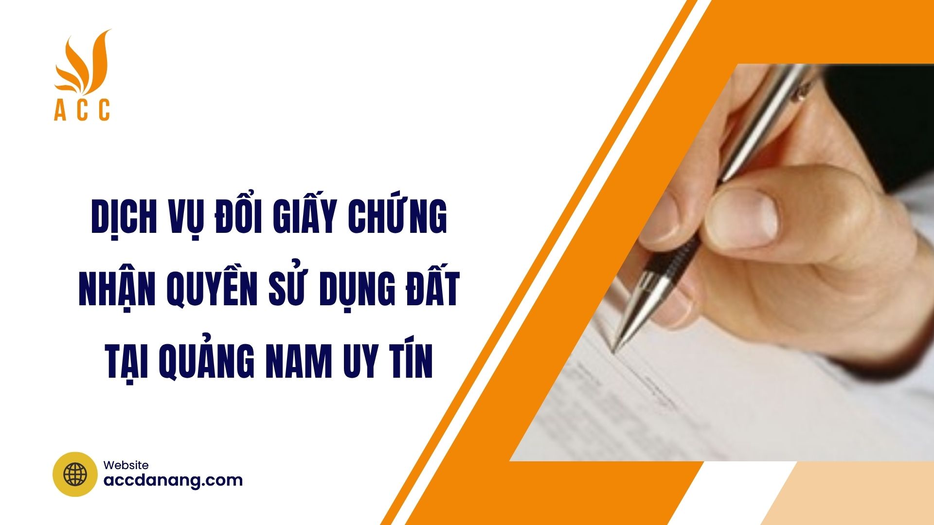 Dịch vụ đổi giấy chứng nhận quyền sử dụng đất tại Quảng Nam uy tín