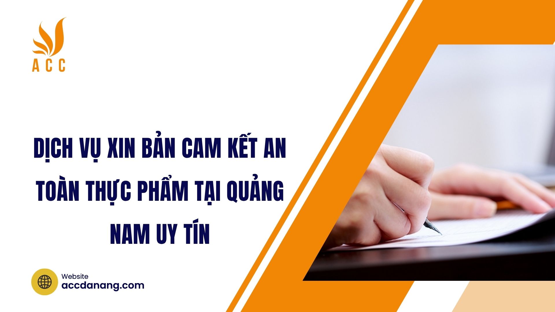Dịch vụ xin bản cam kết an toàn thực phẩm tại Quảng Nam uy tín