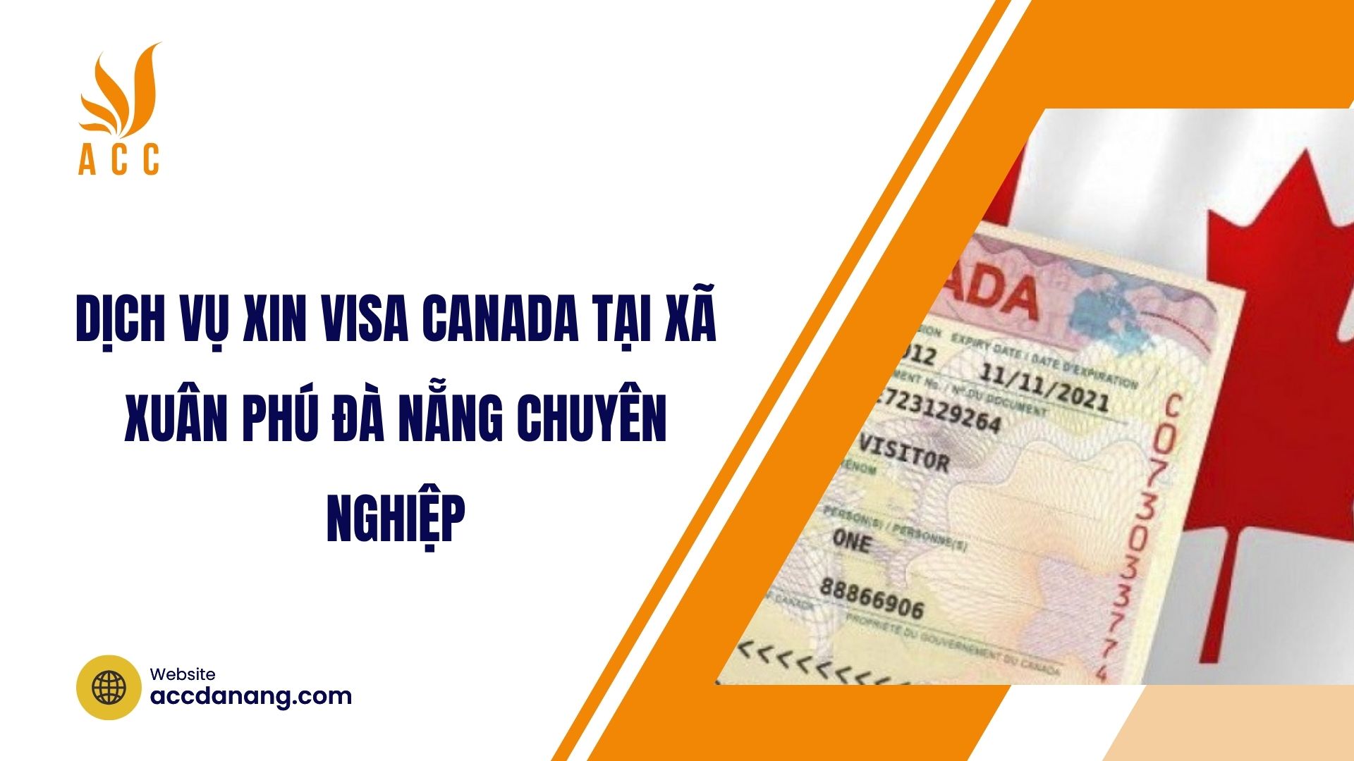 Dịch vụ xin visa Canada tại xã‍ Xuân‍ Phú Đà Nẵng chuyên nghiệp