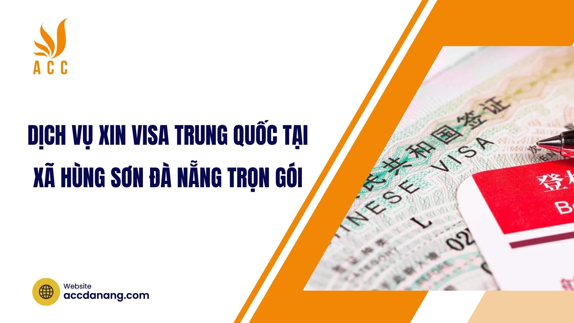 Dịch vụ xin visa Trung Quốc tại xã‍ Hùng‍ Sơn Đà Nẵng trọn gói
