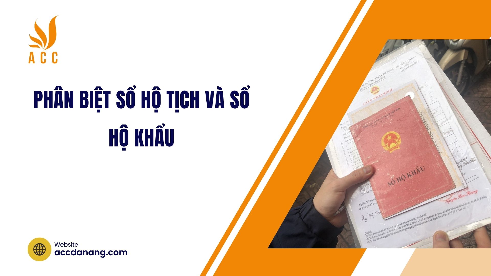 Phân biệt sổ hộ tịch và sổ hộ khẩu