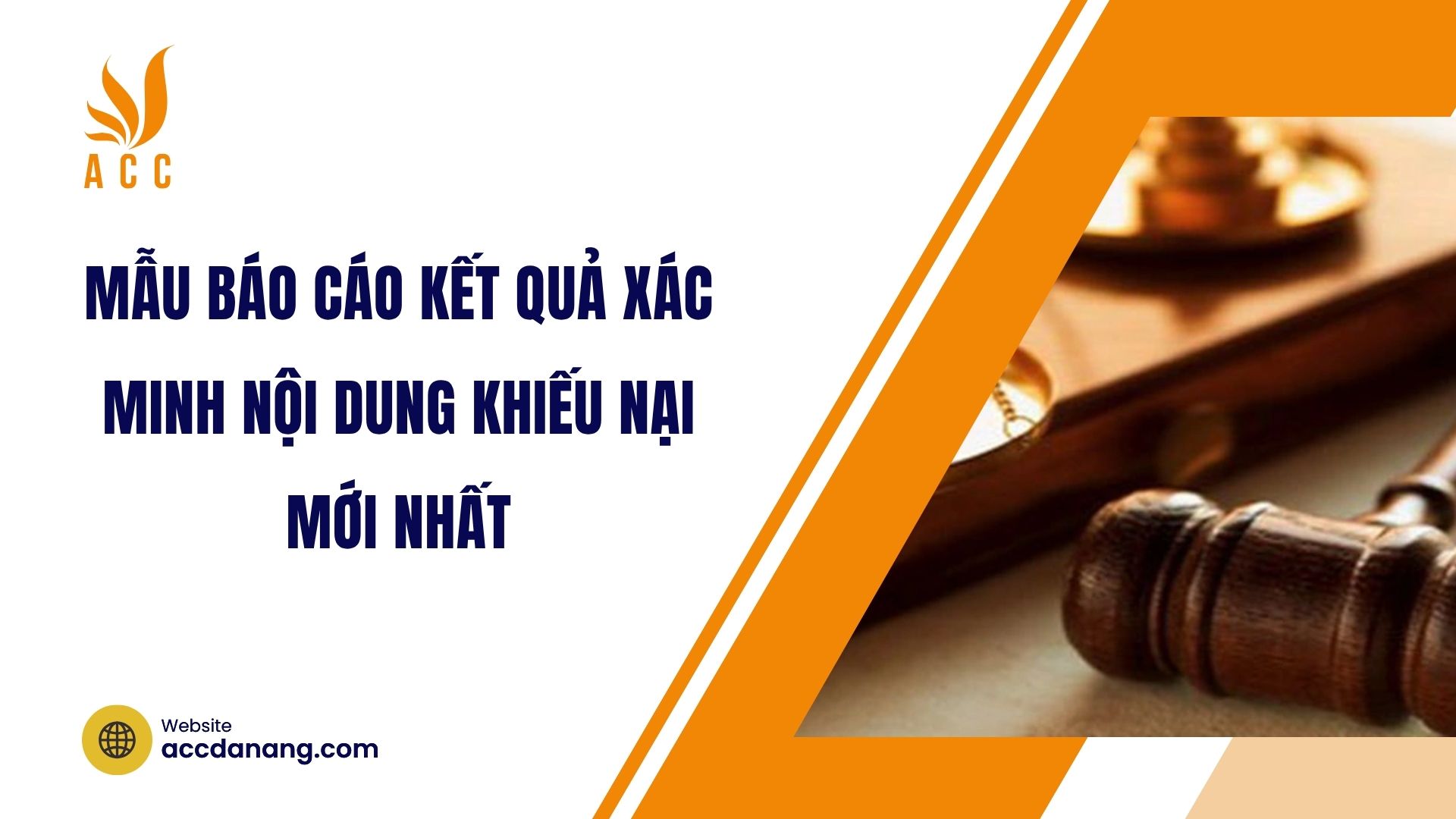 Mẫu báo cáo kết quả xác minh nội dung khiếu nại mới nhất