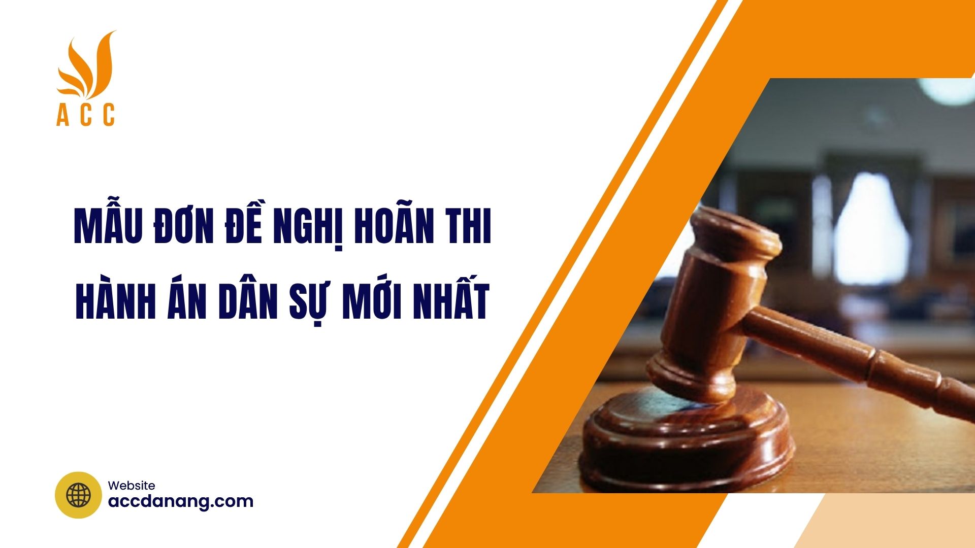 Mẫu đơn đề nghị hoãn thi hành án dân sự mới nhất