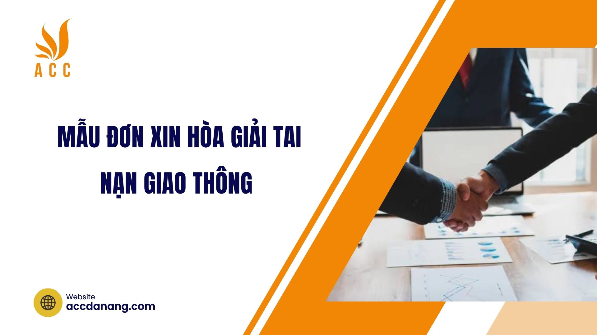 Mẫu đơn xin hòa giải tai nạn giao thông