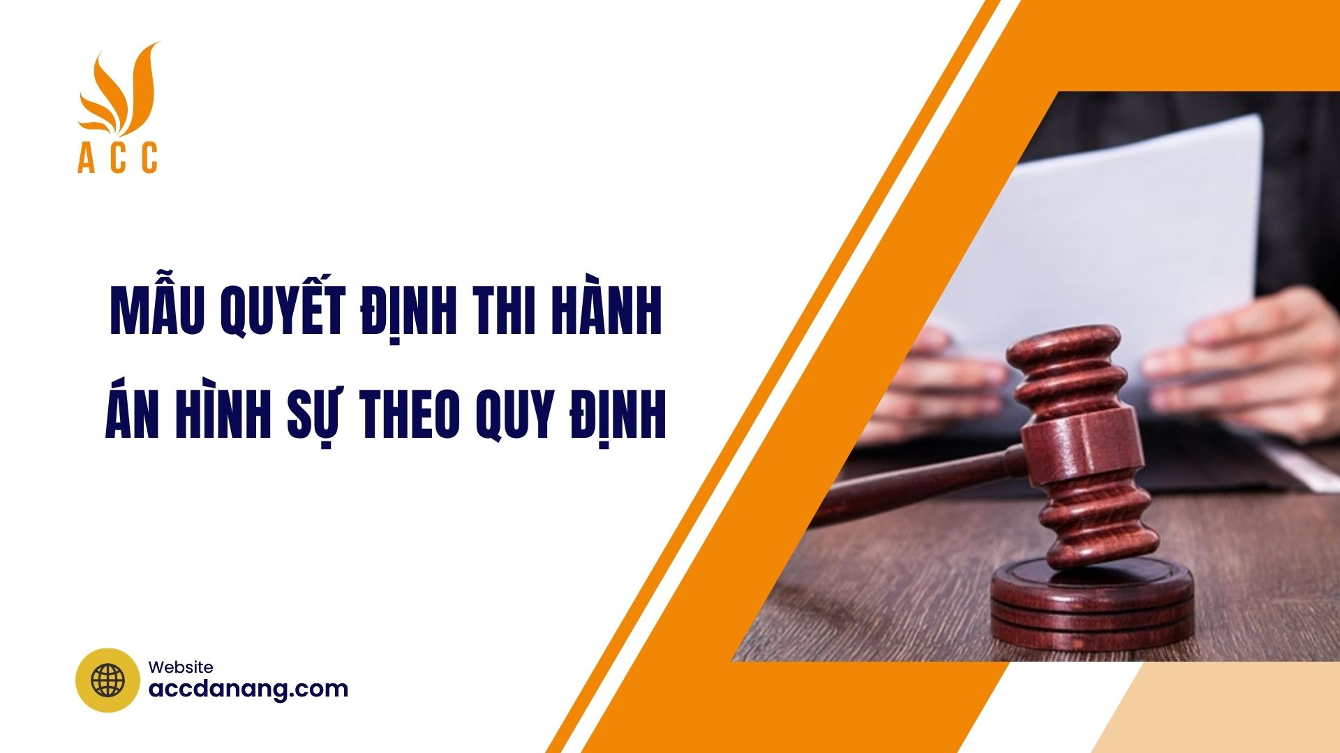 Mẫu quyết định thi hành án hình sự theo quy định