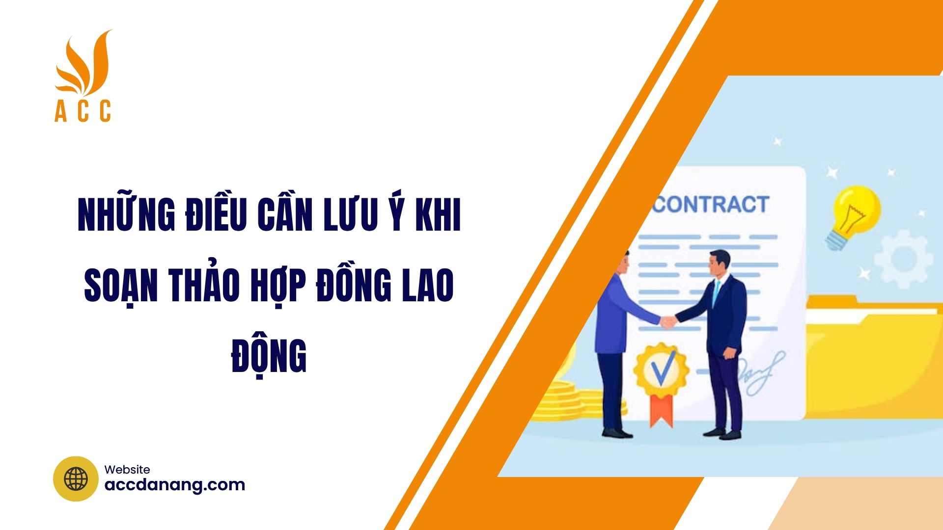 Những điều cần lưu ý khi soạn thảo hợp đồng lao động