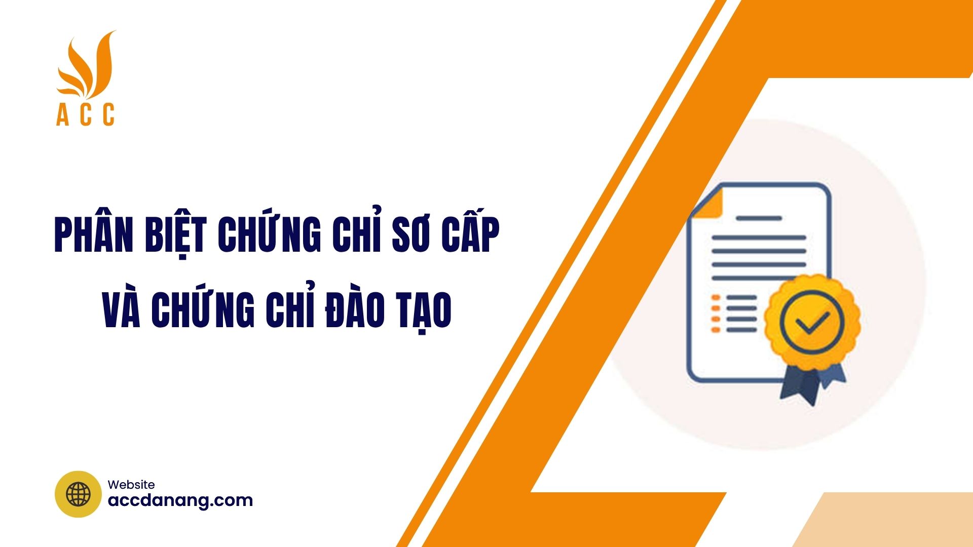 Phân biệt chứng chỉ sơ cấp và chứng chỉ đào tạo