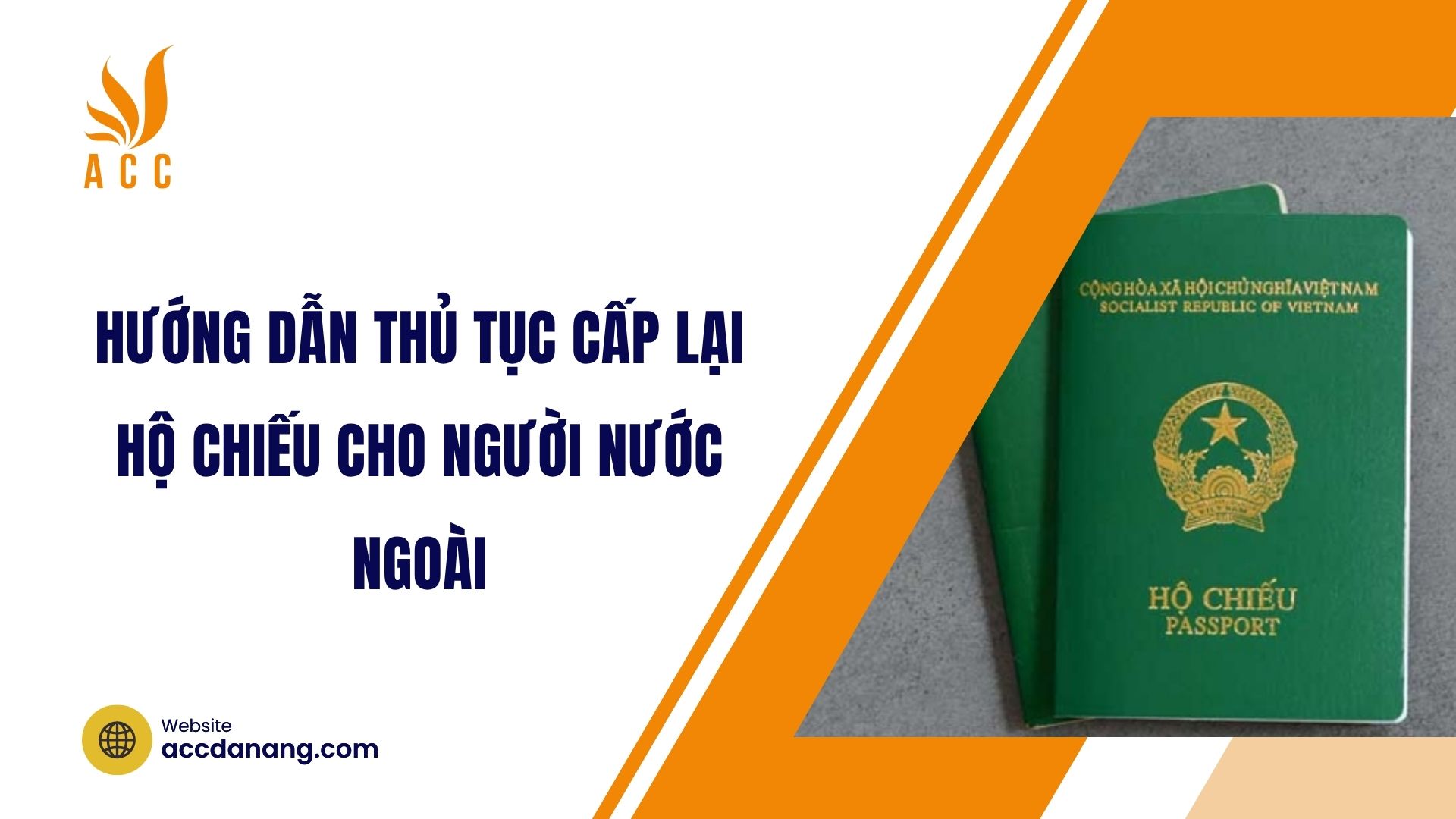 Hướng dẫn thủ tục cấp lại hộ chiếu cho người nước ngoài
