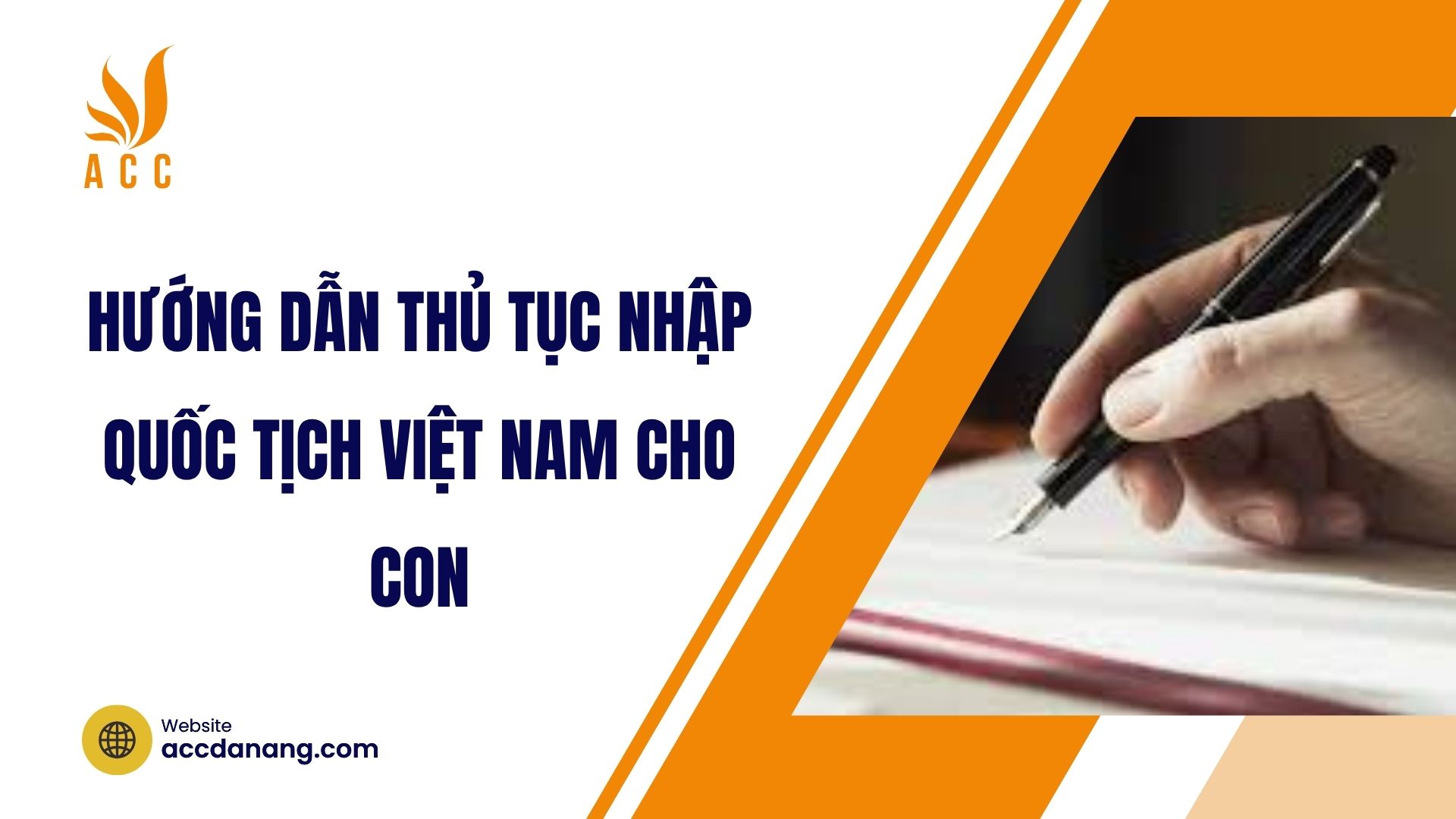 Hướng dẫn thủ tục nhập quốc tịch Việt Nam cho con