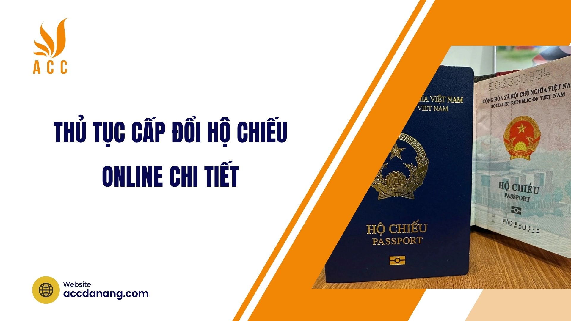 Thủ tục cấp đổi hộ chiếu online chi tiết