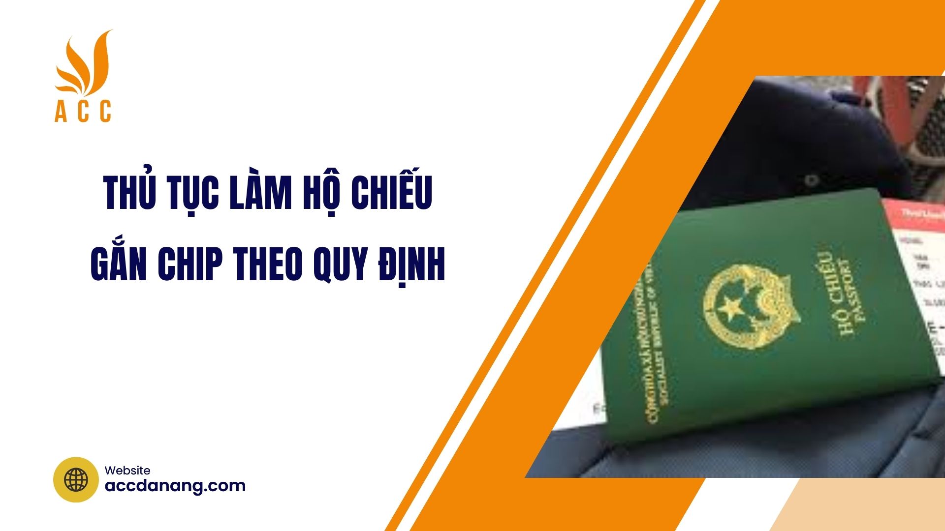 Thủ tục làm hộ chiếu gắn chip theo quy định