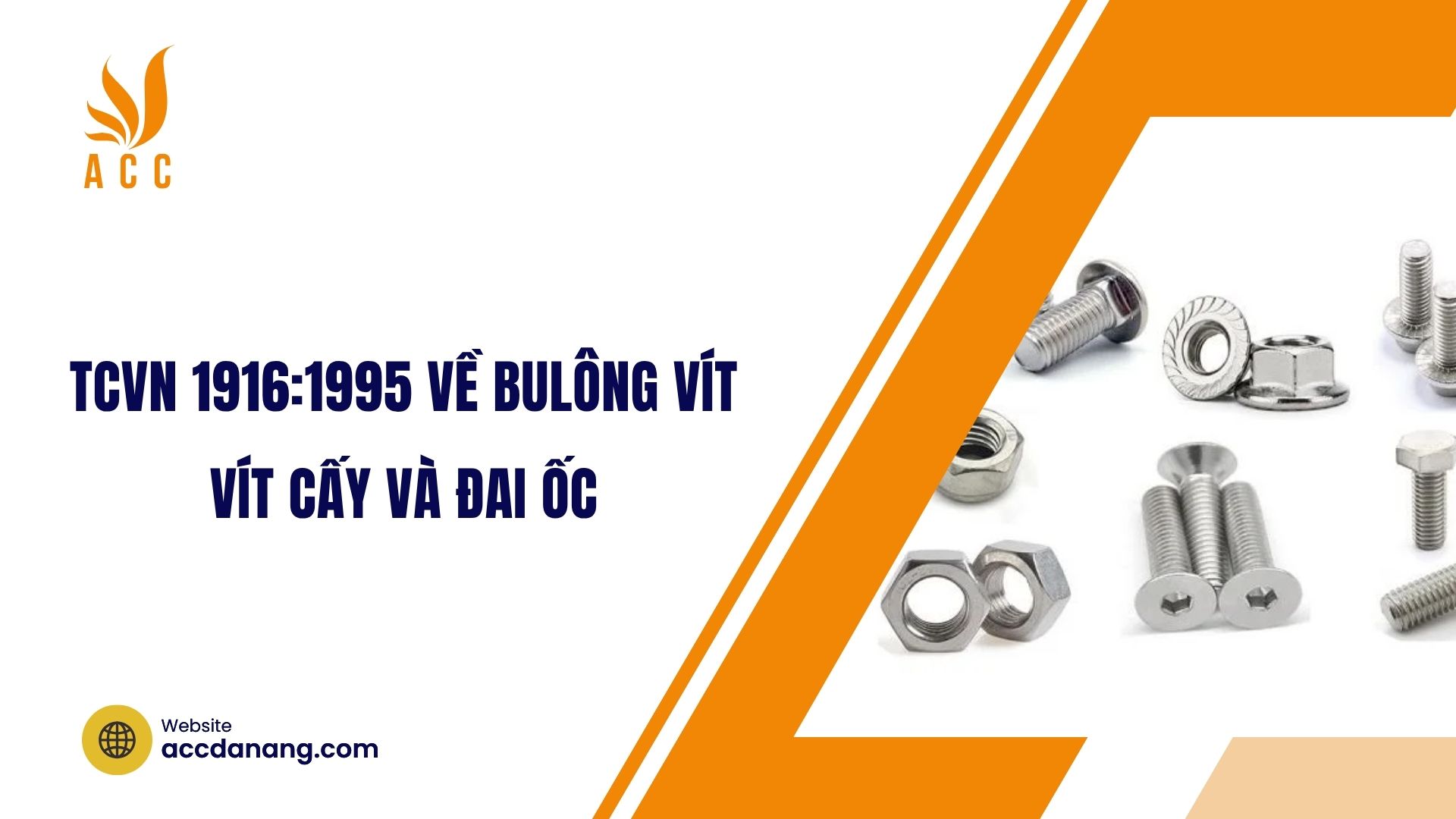 TCVN 1916:1995 về Bulông vít vít cấy và đai ốc